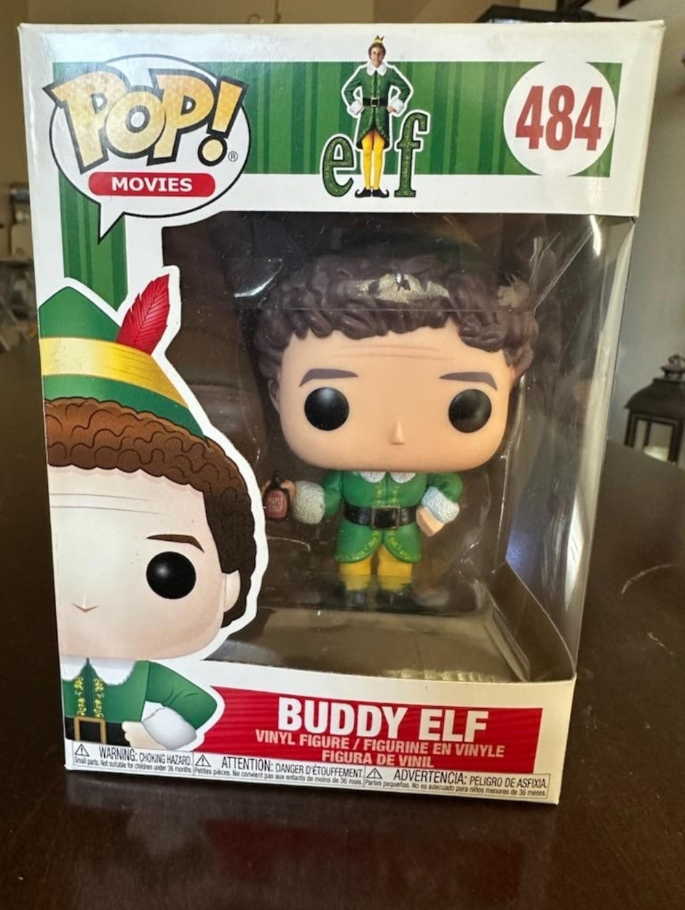 Funko Buddy Elf Vinyl Figure - Green, Yellow & Red Accents